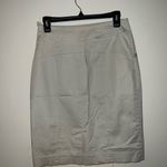 H&M Tan Business Skirt Above the Knee Length Photo 2