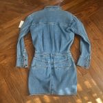 Pilcro  by Anthropologie Long Sleeve Denim Shirt Dress Photo 3