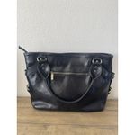 I Fratelli Firenze Genuine Leather Black Handbag Purse Made In Italy Photo 2