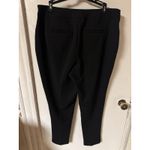 Cato Women's Black Poly Spandex Pull On Stretchy Dress Pants Size 14/16W Photo 3