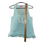 Betsey Johnson "Mrs." Blue/White Pajama Set, Small Photo 6