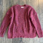 Comfy Red Sweater Size L Photo 0