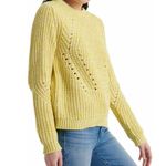 Lucky Brand 🍀🍀Yellow Chunky Crew Neck Sweater Photo 12