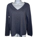 Toad & Co Maverick Long Sleeve V Neck T Shirt True Navy Blue NWT Medium Photo 1