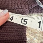 Free People  Brown Button Down Puff Sleeve Crop Top Photo 3