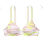 Victoria's Secret Pink and Yellow Triangle Bralette Photo 2
