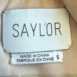 Saylor Black Velvet Cutout Dress Deep V-Neck Cocktail Date Flattering Size Small Photo 10