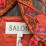 SALONI Floral mini dress Size 4 Photo 2