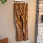 Abercrombie & Fitch Vegan Leather Straight Pants Photo 1