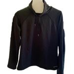 Merrell  Black Cowl Neck Long Sleeve Top Photo 0