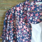 Rebecca Malone  3X Red White Blue Stars Top Plus Photo 3