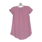 J.Crew Crew V Neck Flutter Sleeve
Lilac Blouse Size 2 Short Sleeve Purple Photo 1