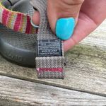 Chacos Chaco ZX3 pink yellow triple strap sandals Size 10 Photo 4