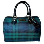 Ralph Lauren W Black Watch Plaid Boston Weekend Travel Doctors Bag Speedy 30 Photo 15