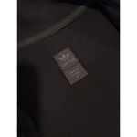 Adidas  Womens Jacket Black Trefoil Track Full Zip Pockets Striped RARE Small Photo 2