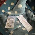 Loft  Blue  and White V Neck Romper. Size 4 Photo 3