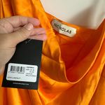 NICHOLAS Vera Silk Jumpsuit in Wallflower Orange Photo 4