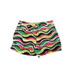 Crown & Ivy  Multicolor Wave Shorts Size 10 Photo 4