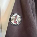 Disneyland Resort Grumpy 37 Hooded Heavy Sweatshirt Size Small Dark Brown Photo 5