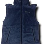 Columbia  Dark Blue Fleece Vest Photo 0