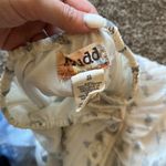 Mudd Small mud blue and white strapless dress. Very comfy Photo 3