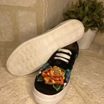 Xhantae shoes floral embroidered sneakers sz 9 Black Photo 6