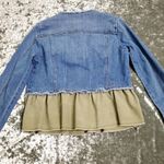 Anthropologie  Pilcro Flounce Denim Jacket Photo 10
