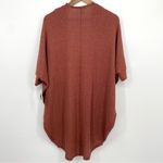 Abound NWT  Rust Knit Lightweight Open Front Cocoon Cardigan Sweater Size XS Photo 4