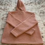 FILA Josephine Pink Sherpa Logo Hoodie Cropped Jacket, size M Photo 11