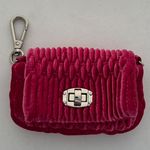 Hot pink Velour coin purse Photo 0