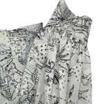 Chico's Chico’s Sanibel Eyelet Billow Sleeve Button Up Cotton Shirt Size 1 (8/10) Photo 5