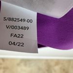 Athleta Oversized Poplin Top Button Up Shirt Relaxed Athleisure Purple 3X NWT Photo 9