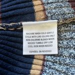 Style & Co  Petite Long Cardigan Sweater Blue Rust Tan LP Large Photo 6