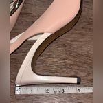 Coach  nude  Pink Slingback Heels with Gold Accent size 7/B Photo 4