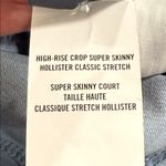 Hollister High-Rise Crop Super Skinny Classic Stretch, Size 17S (W33, L24) - NWT Photo 9