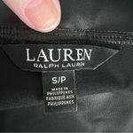 Ralph Lauren LAUREN Coated Jersey Leggings Tights Black Sz S Small Photo 9