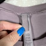 SKIMS  Muted Purple Short Sleeve Cropped‎ Top Photo 2