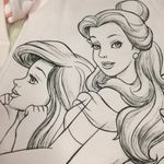 Disney Pink Princess Sweatshirt Ruffle Size Small Kawaii Cottage Core Twill Photo 2