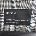 Bershka  Plaid Casual Trench Jacket M/L Photo 8