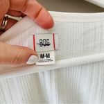 Urban Outfitters BDG by  Snap Button Up Long Sleeve Top White Sz Medium Photo 3