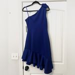 Eliza J NWT  One Shoulder Ruffle Dress Photo 4