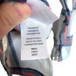 Rails  Women’s Hunter Long Sleeve Plaid Button Down in White/Navy/Red Size S Photo 8