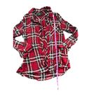 Rails Hunter Plaid Carmine Navy Red Plaid Button Up Long Sleeve Shirt Size L Photo 4