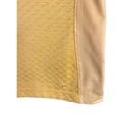 Nike Bright Orange Golf Dri-fit Waffle Texture Sleeveless Polo Size Large Photo 2