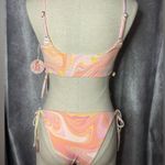 NEW B Swim Bikini Set Crop Side Tie Bottoms Photo 8