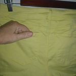 Celebrity Pink 8 29 Yellow Jeans Raw Hem Stretch Short Shorts Photo 4