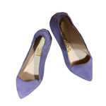 Hush Puppies Hazel Pointed Toe Ballerinas Taffy Purple Suede Flats 8 Photo 8