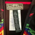 Ralph Lauren Active Aztec Southwestern Print Half Zip Fleece Jacket Size Small Photo 4