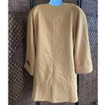 Size 16W//Plus Size Vintage 90s Mustard Yellow Jacket/Blazer Photo 2