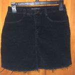 Brandy Melville 161. black Corduroy Mini Skirt Photo 0